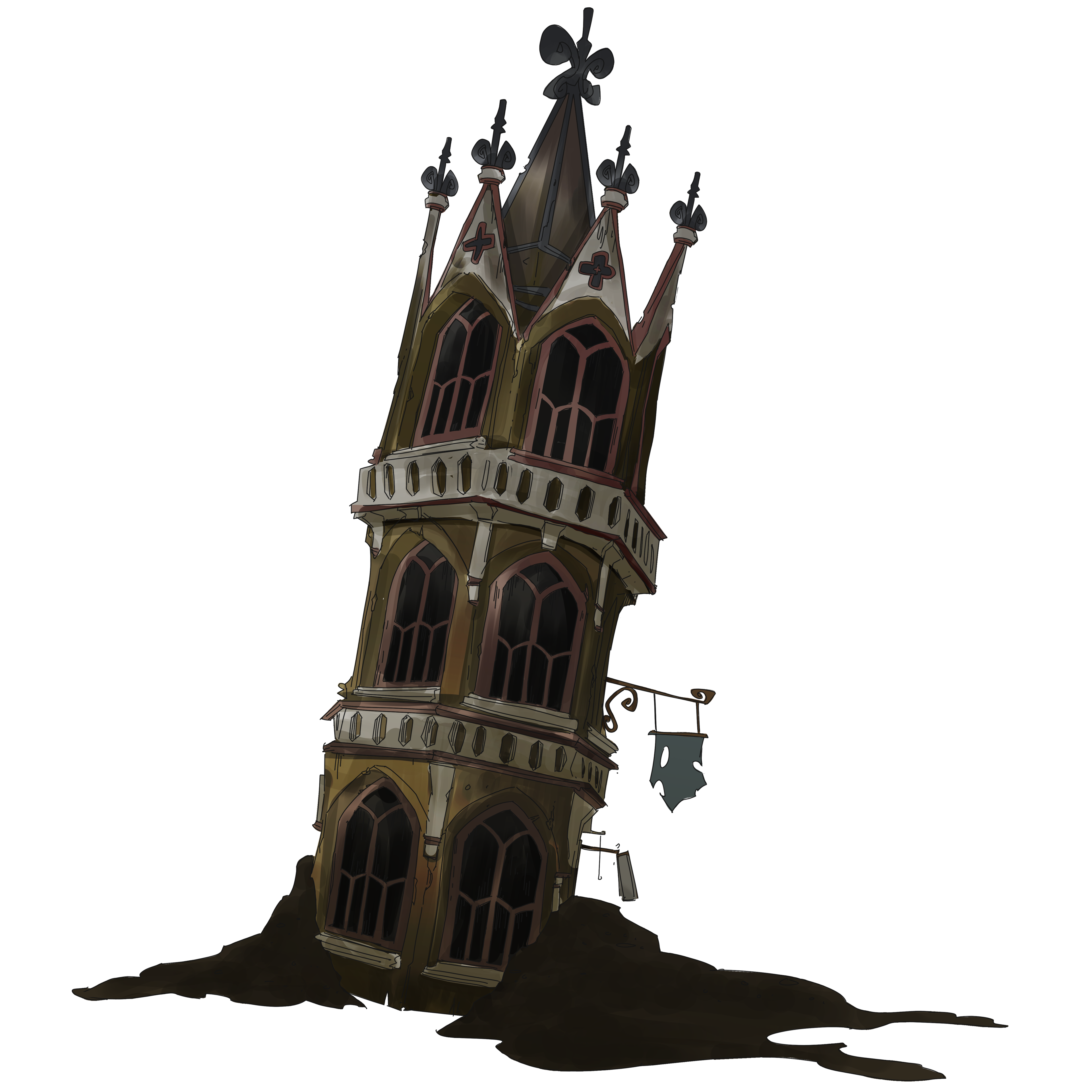 Deserted Church of Saints