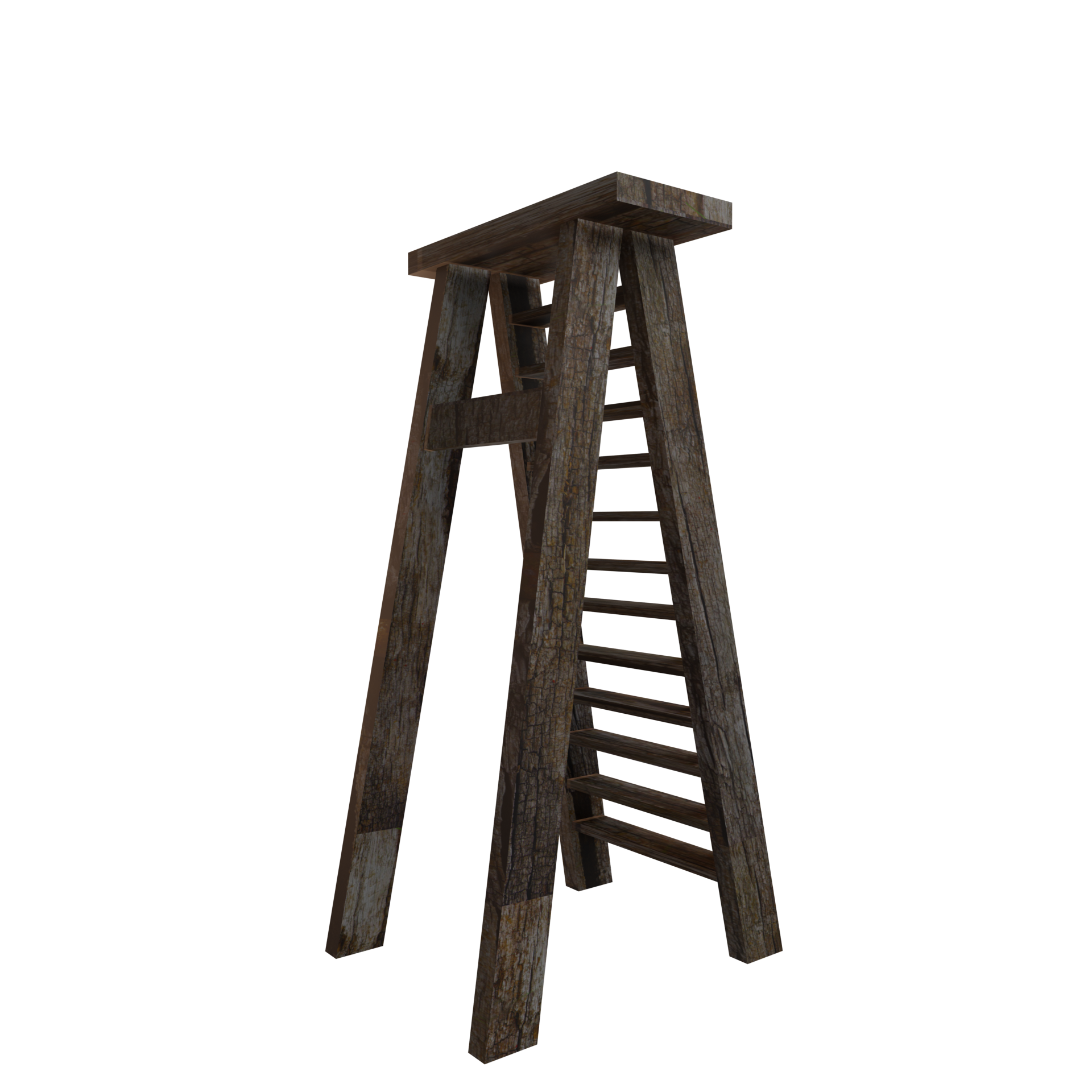 Wooden Zombie Ladder